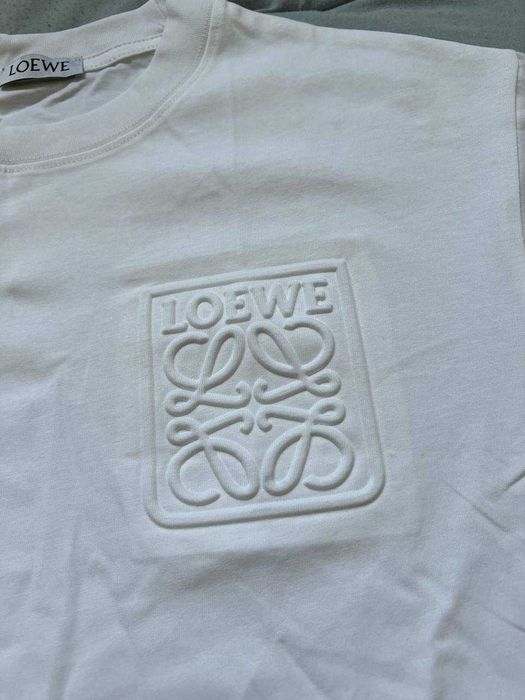 Loewe biala koszulka white t-shirt nowa damska M