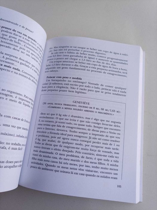 Livro "Emagreça se quiser"