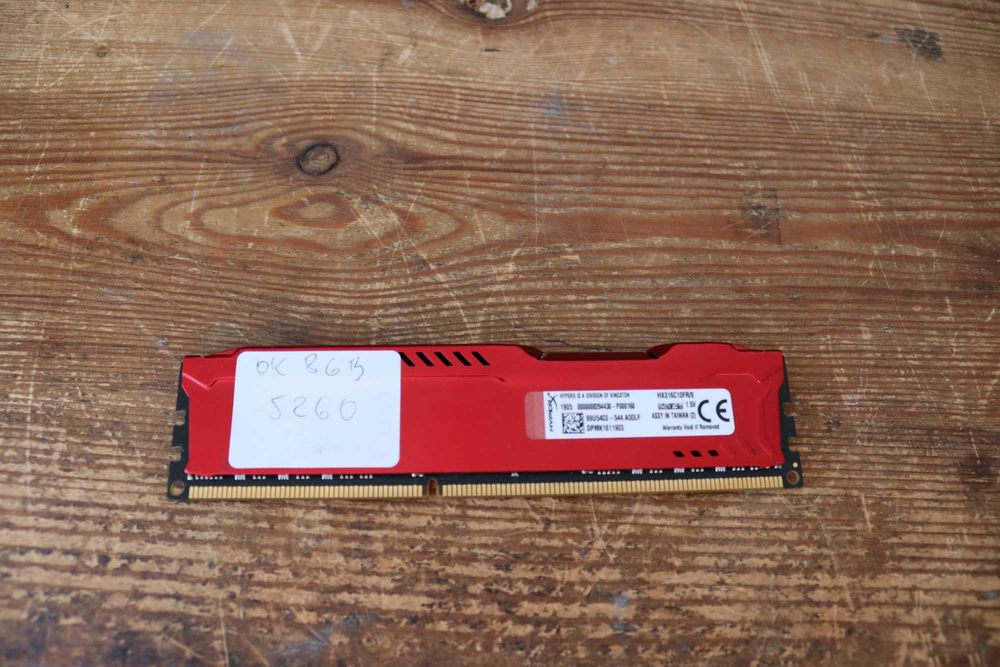 Pamięć RAM DDR3 HyperX 8 GB 1600 10 (5260)