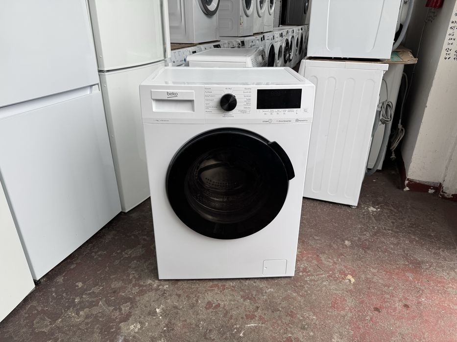Wąska Pralka BEKO SteamCure 7kg. 1200obr. SPRAWNA. Gwarancja.Transport