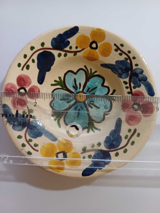 Conjunto 3 Peças pintadas à mão.