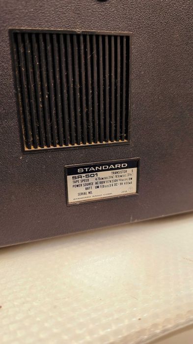 Vendo gravador de Bobines Standard SR-501 Solid State