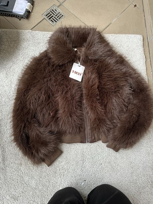 Futerko czekoladowe oversize italy