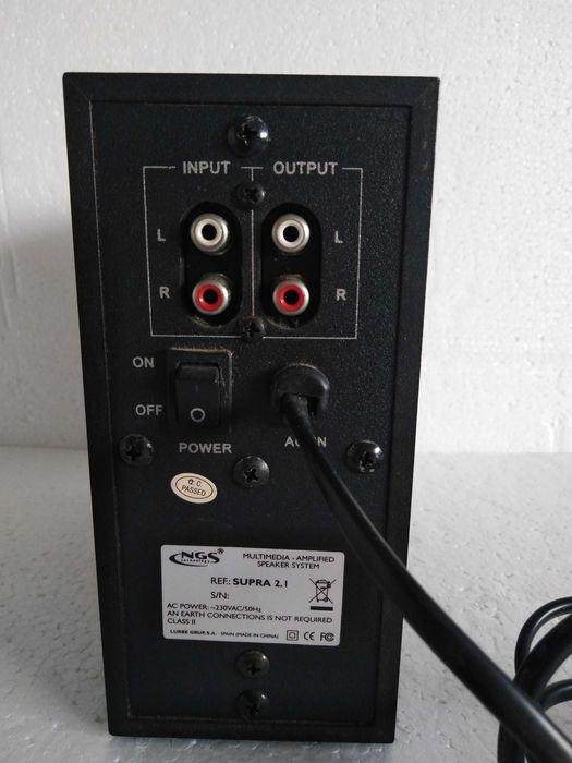 Sistema de Som NGS Supra 2.1