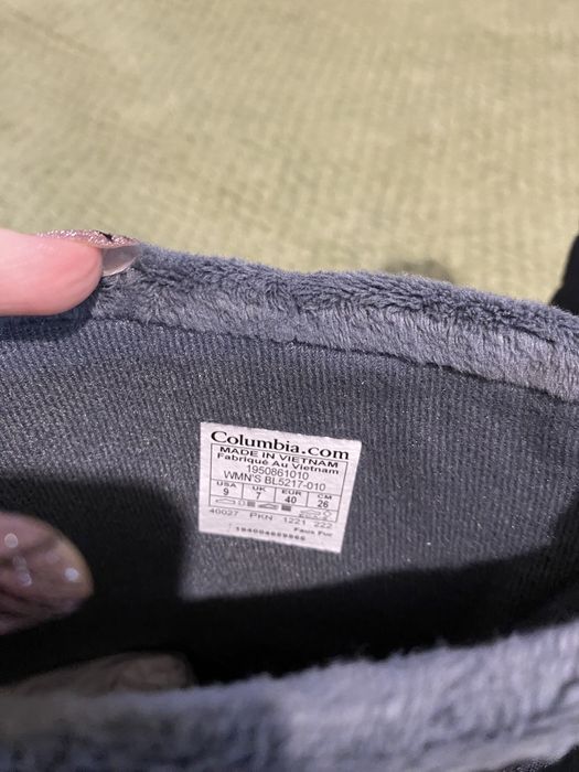 Columbia сапоги чоботи