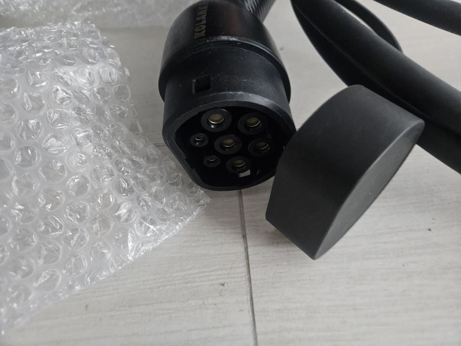 11kw wifi tuya smart home ładowarka kabel wollbox 3 fazy 5m