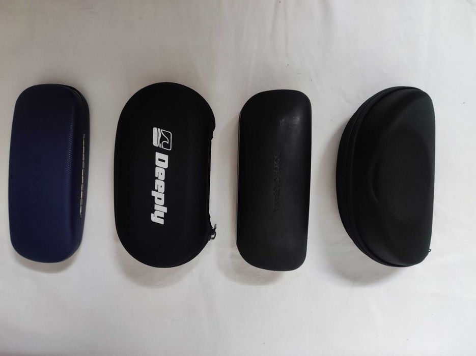 Caixas óculos usadas