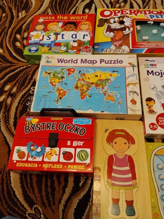 Gry puzzle układanki edukacyjne