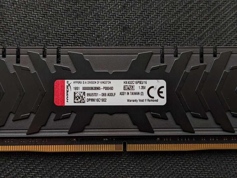 Kingston HyperX Predator DDR4 16GB 3200 Mhz CL16