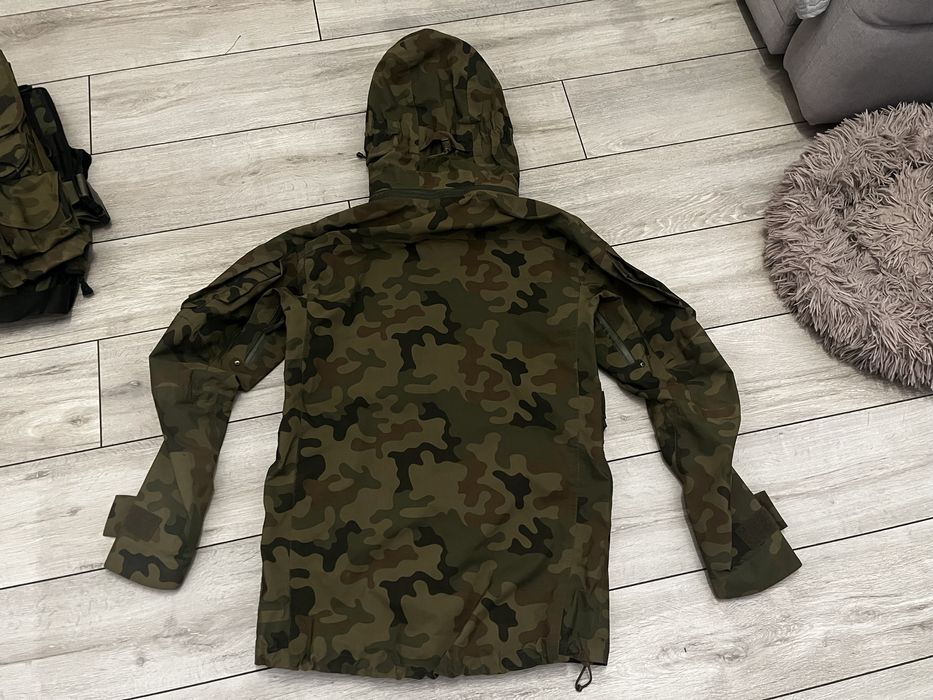 Komplet gore tex kurtka spodnie 128z/mon 128z wojsko we armia