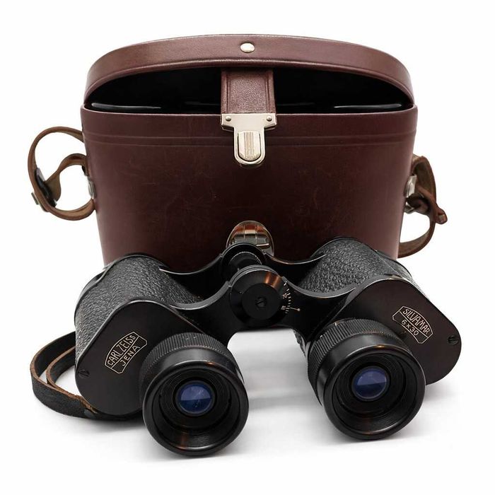 Lornetka Carl Zeiss Jena Silvamar 6x30 + Oryginalne ETUI - Vintage NRD