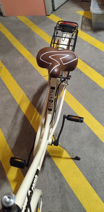 Bicicleta Aurelia Civico 286 vintage – creme – pouco uso
