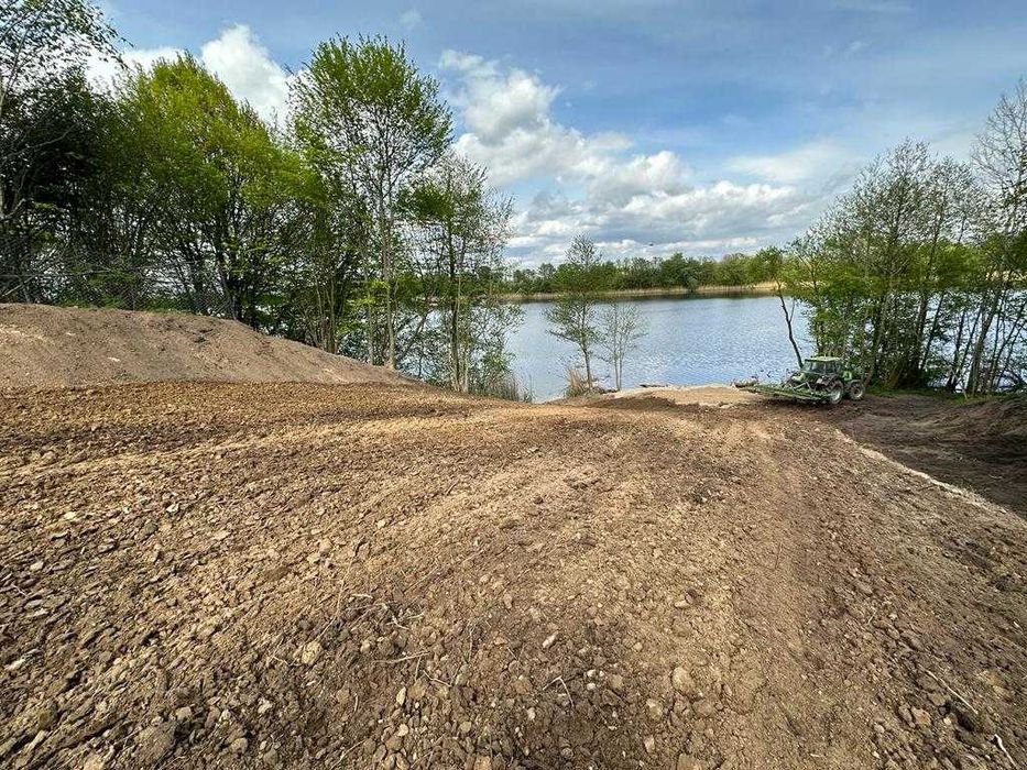 Piękna działka nad jeziorem Długim. Plaża!