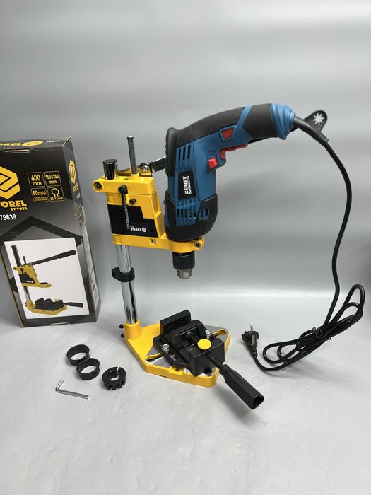 Стойка для дрели с тисками Vorel Польша