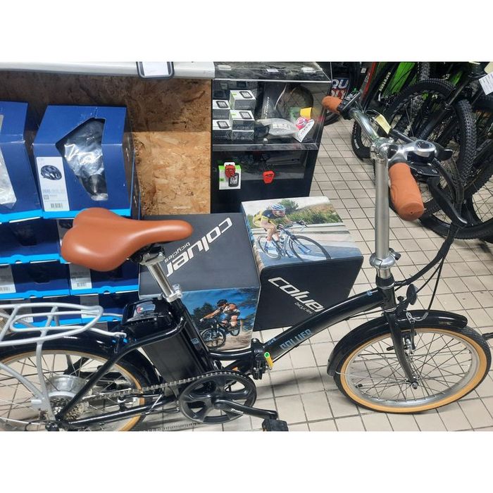 Bicicleta coluer eletrica dobravel roda 20