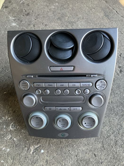 Mazda 6 - radio panel nawiewu