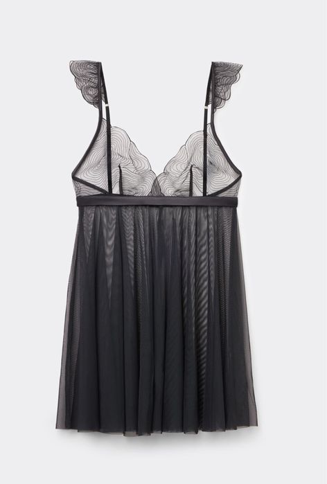 Intimissimi nowa koszulka nocna S nero czarna