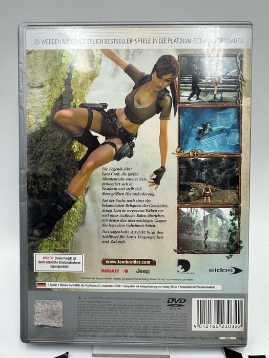 Lara Croft Tomb Raider Legend Ps2 Gwarancja