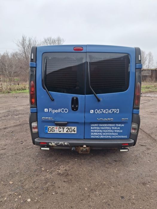OPEL VIVARO длиная база