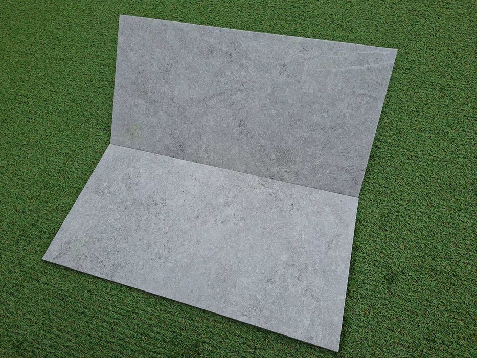 Tanie płytki do garażu Szary gres podłogowo ścienny Lapis Grey 30×60