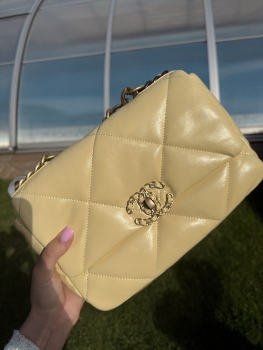 Сумка Шанель Chanel19 шкіряна