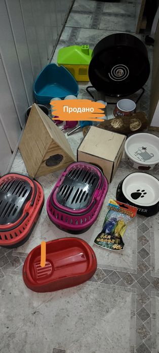 Аксесуары для хомяка, домик, лабиринт, туалет, миски Trixi, ferplast