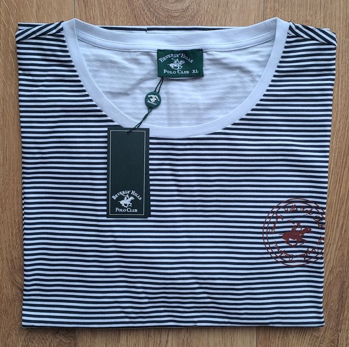 Koszulka z długim rękawem Beverly Hills Polo Club NOWA XL