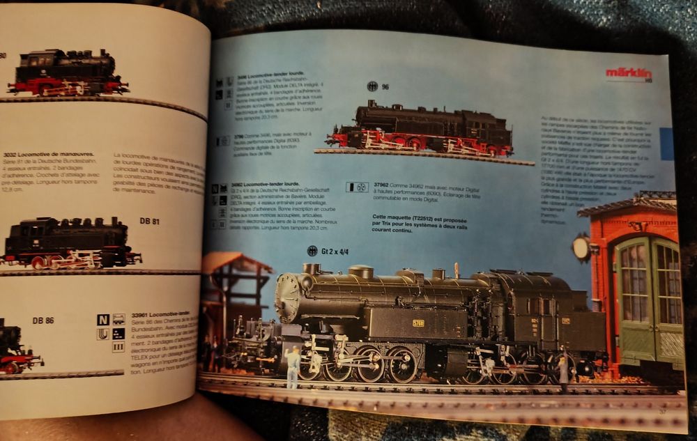 Catálogo Geral Märklin 1997/1998 F (Francês) - Como Novo / Coleção