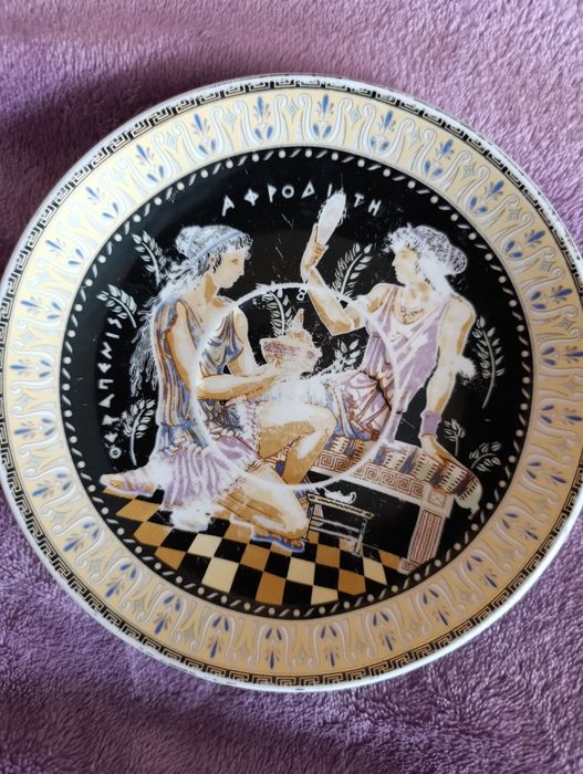 Тарілочка фарфорова Греція