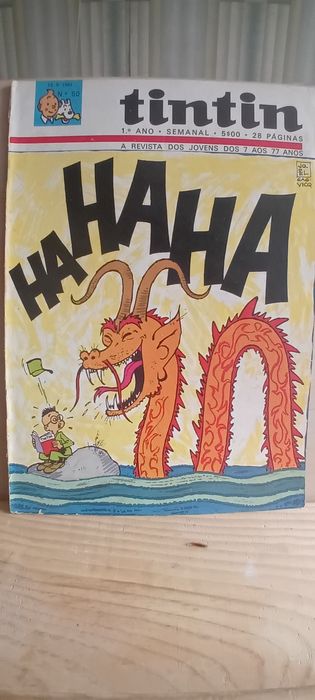 Revista tintin [preço unitário]
