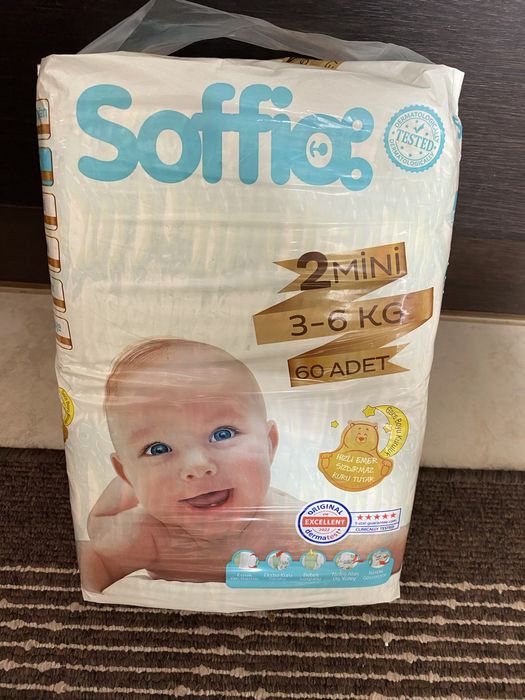 Памперси 2 размер 60шт.