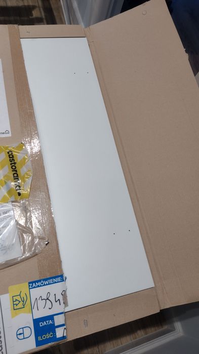 Front do szafki kuchennej Castorama Garcinia biały połysk 60cm nowy