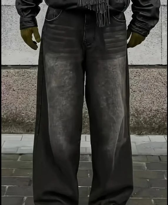 Стильні чоловічі джинси вільного крою(baggy)