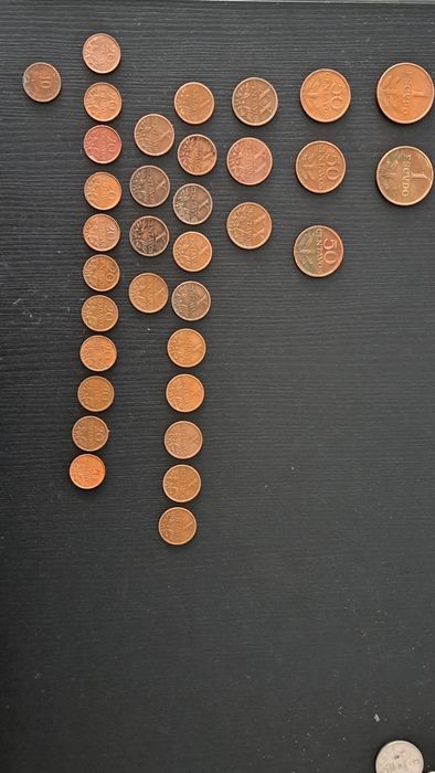 Moedas de vários países