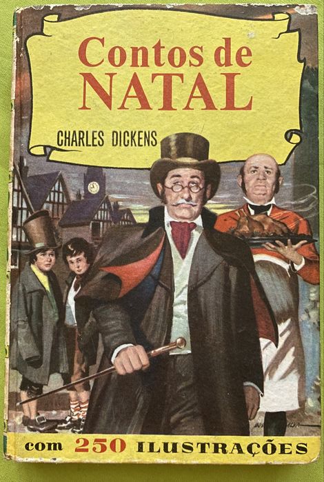 Contos de Natal - Charles Dickens, com 250 ilustrações