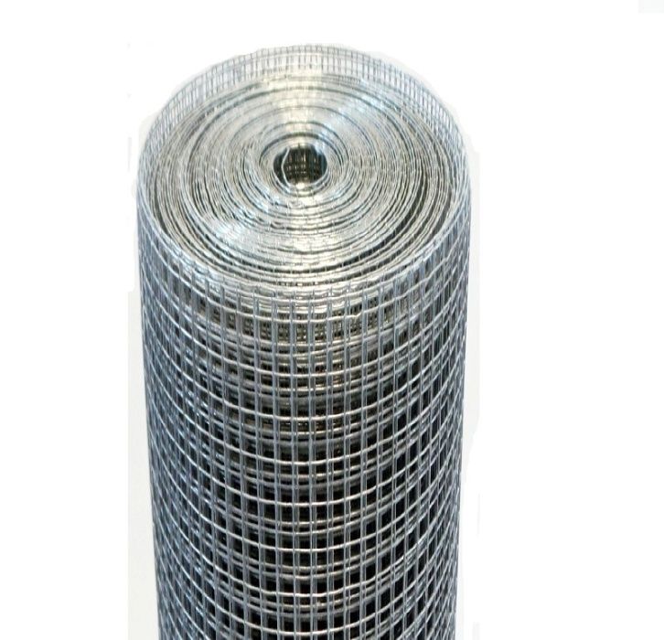 Siatka hodowlana zgrzewana na woliery, klatki ocynk 19x19