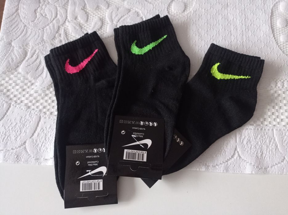 Skarpety damskie bawełniane zestaw 3 par