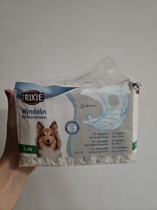 Fraldas trixie cães