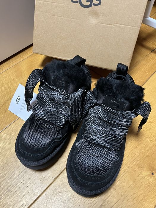 Ugg lowmel black czarne buty zimowe sniegowce trampki