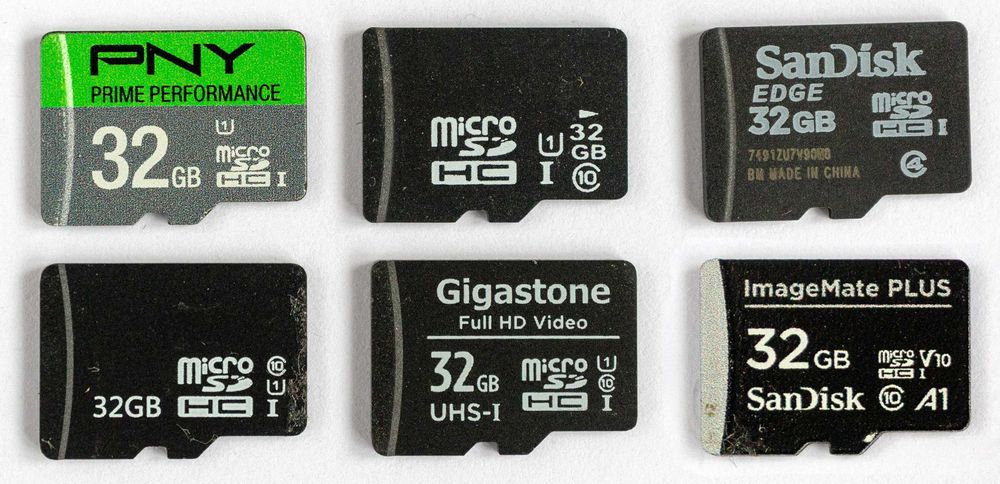 Карти пам'яті SanDisk Extreme PLUS 128GB (A2) V30 4K, 32GB, 8GB