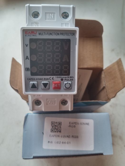 Мультифункіональне захисне реле напруги