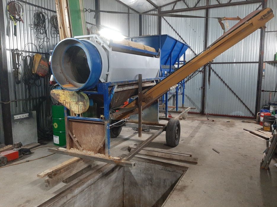 Przesiewacz bębnowy mobilny