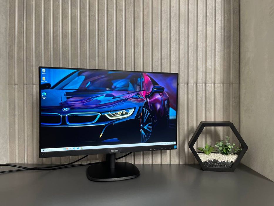 75 гц Безрамковий Philips 24 дюйми full hd
