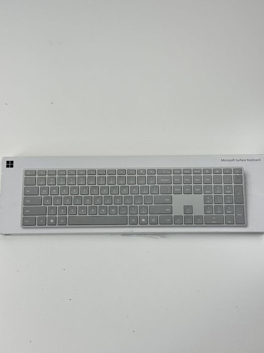 Бездротова клавіатура Microsoft Surface Keyboard 2nd Edition QWERTY Grey (ножичні клавіши, Bluetooth)