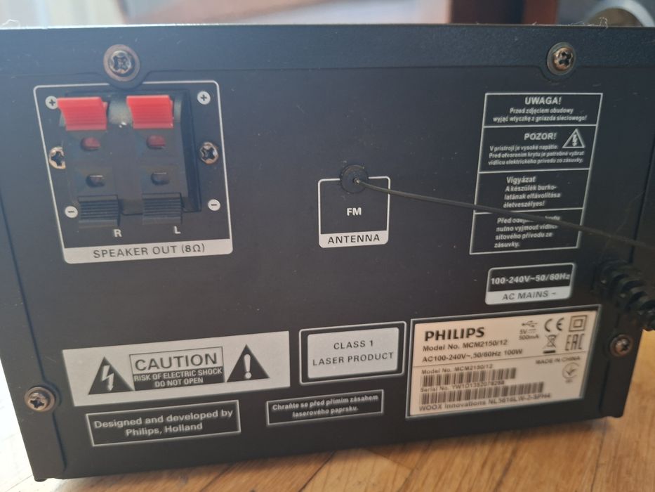 Mini wieża Philips MCM2150 /12 sprawna kompletna
