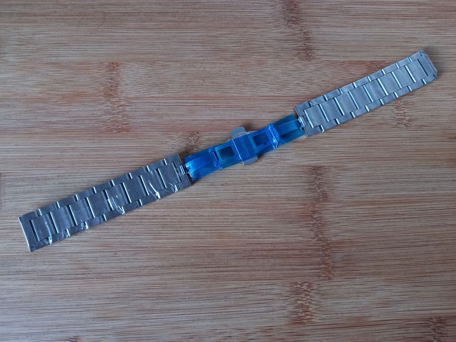 Bracelete relógio em aço 22 mm