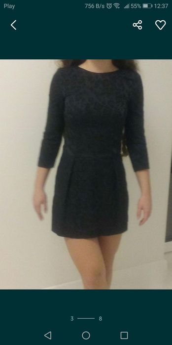 Kombinezon sukienka Zara XS 34