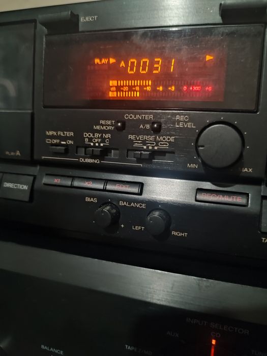 Кассетная дека SANSUI D-X311WR.