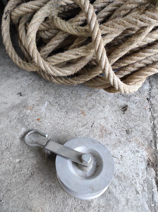 Corda grossa para trabalho