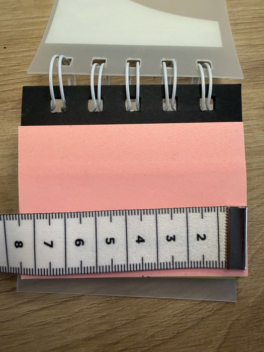 Karteczki przylepne dwa kolory